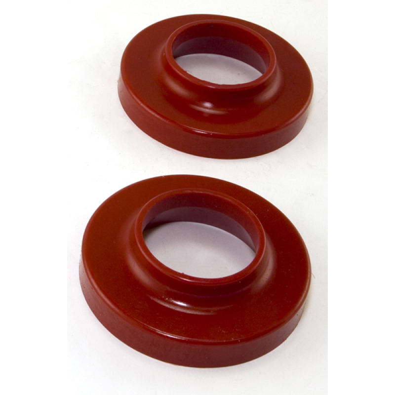 Jeep Wrangler Suspension Lift Kit - Front - Rugged Ridge - Coil Spring Isolators - Red - `97-`06